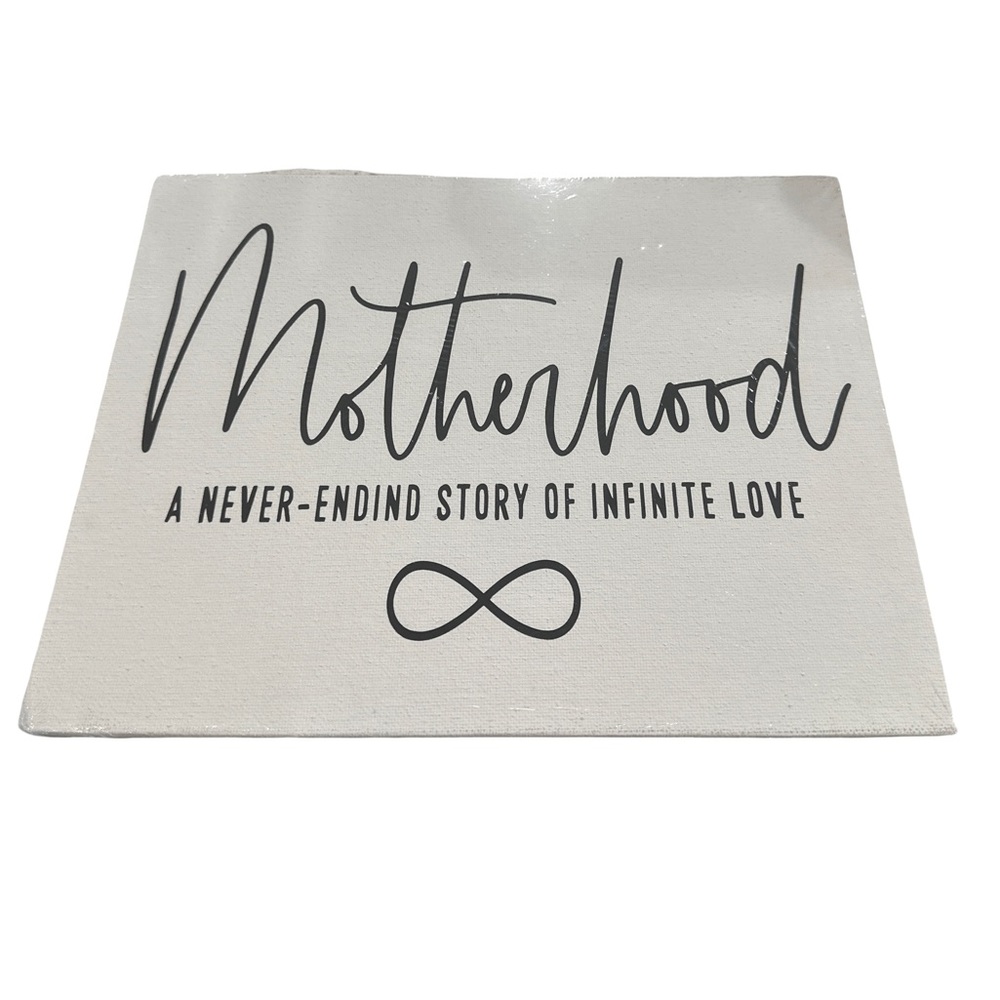 Handmade Motherhood Canvas Art 8x10 Wall Decor Gift New Inspirational Sign